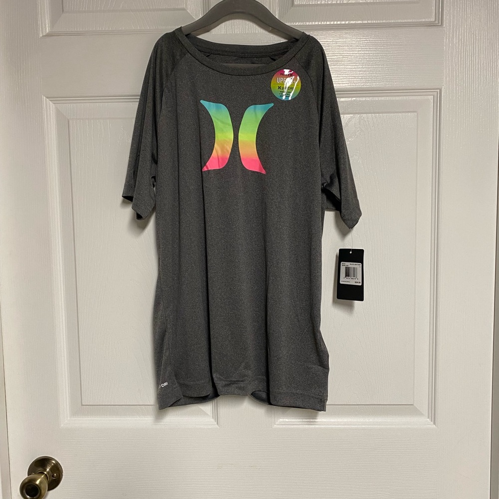 NWT Hurley Size Large Sun Protection Shirt Retail $26